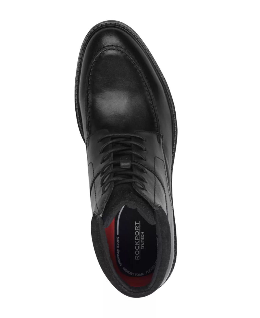 Rockport Men's Macklin Moc Toe Lace-Up Casual Boots