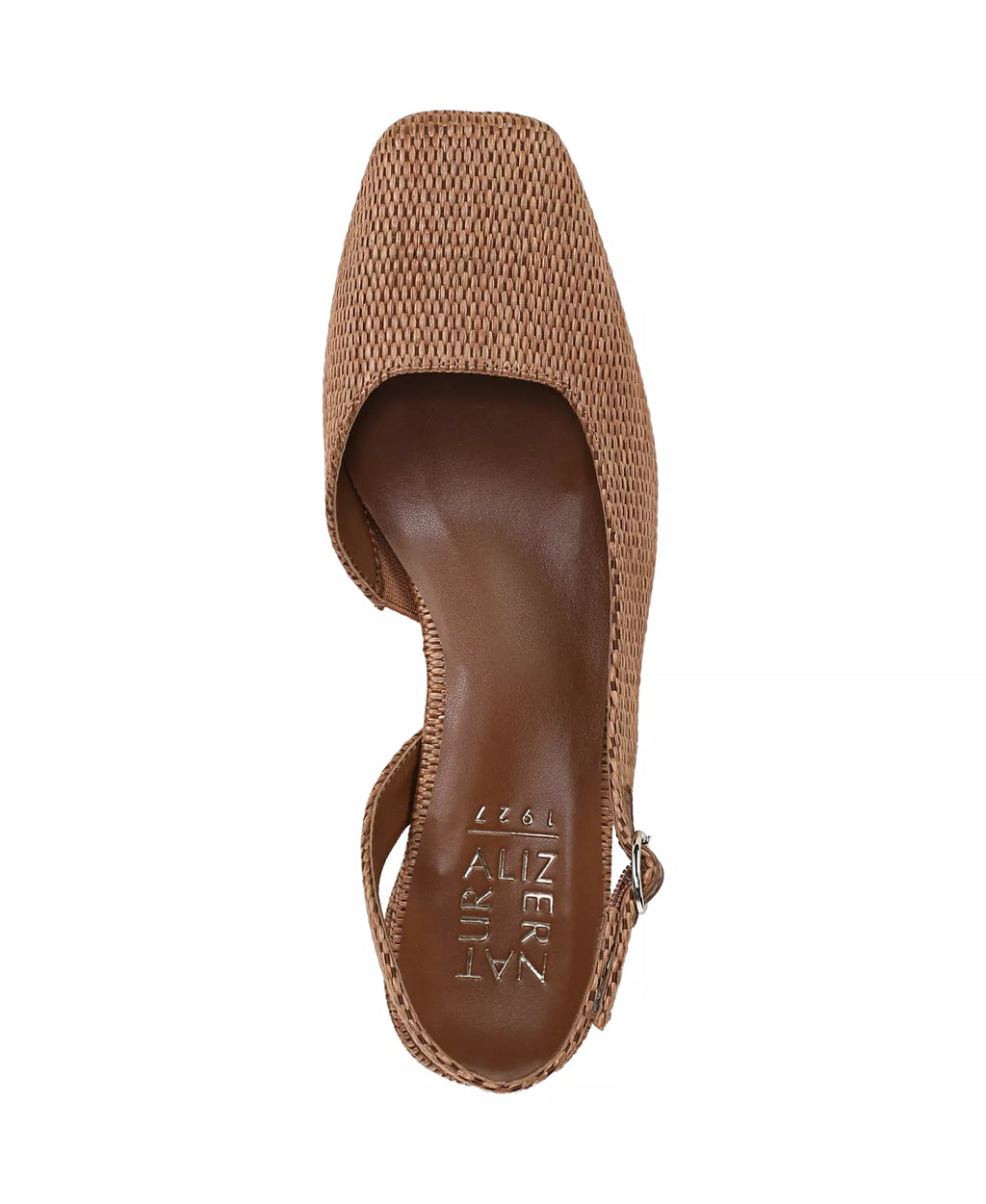 Naturalizer Women's Jayla Mid-Heel Square Toe Slingback Pumps