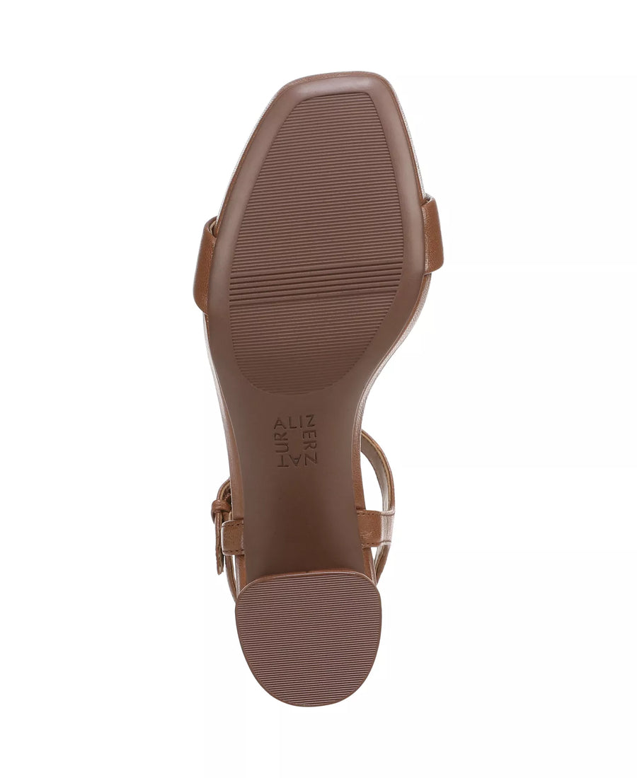 Naturalizer Women's Izzy Ankle Strap Low-Heel Dress Sandals