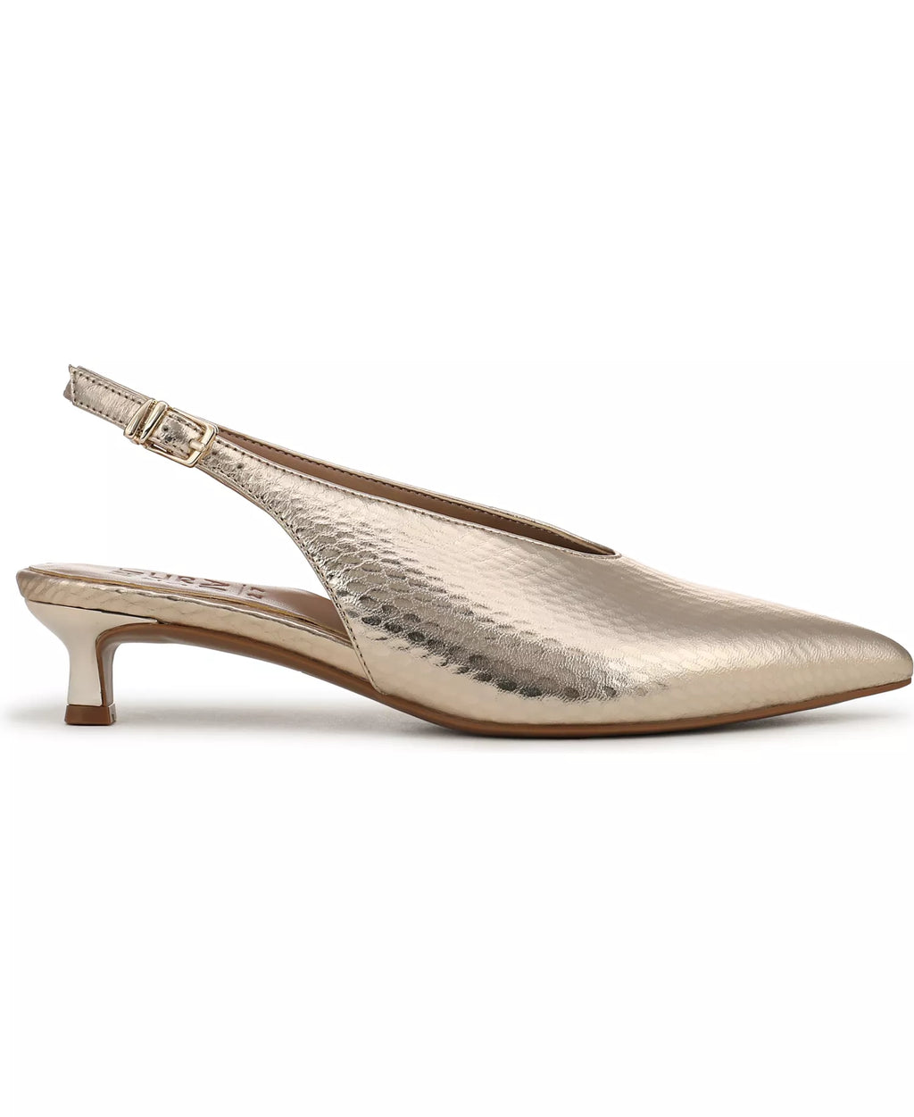 Naturalizer Women's Nicolette Pointed Toe Kitten Heel Slingback Pumps