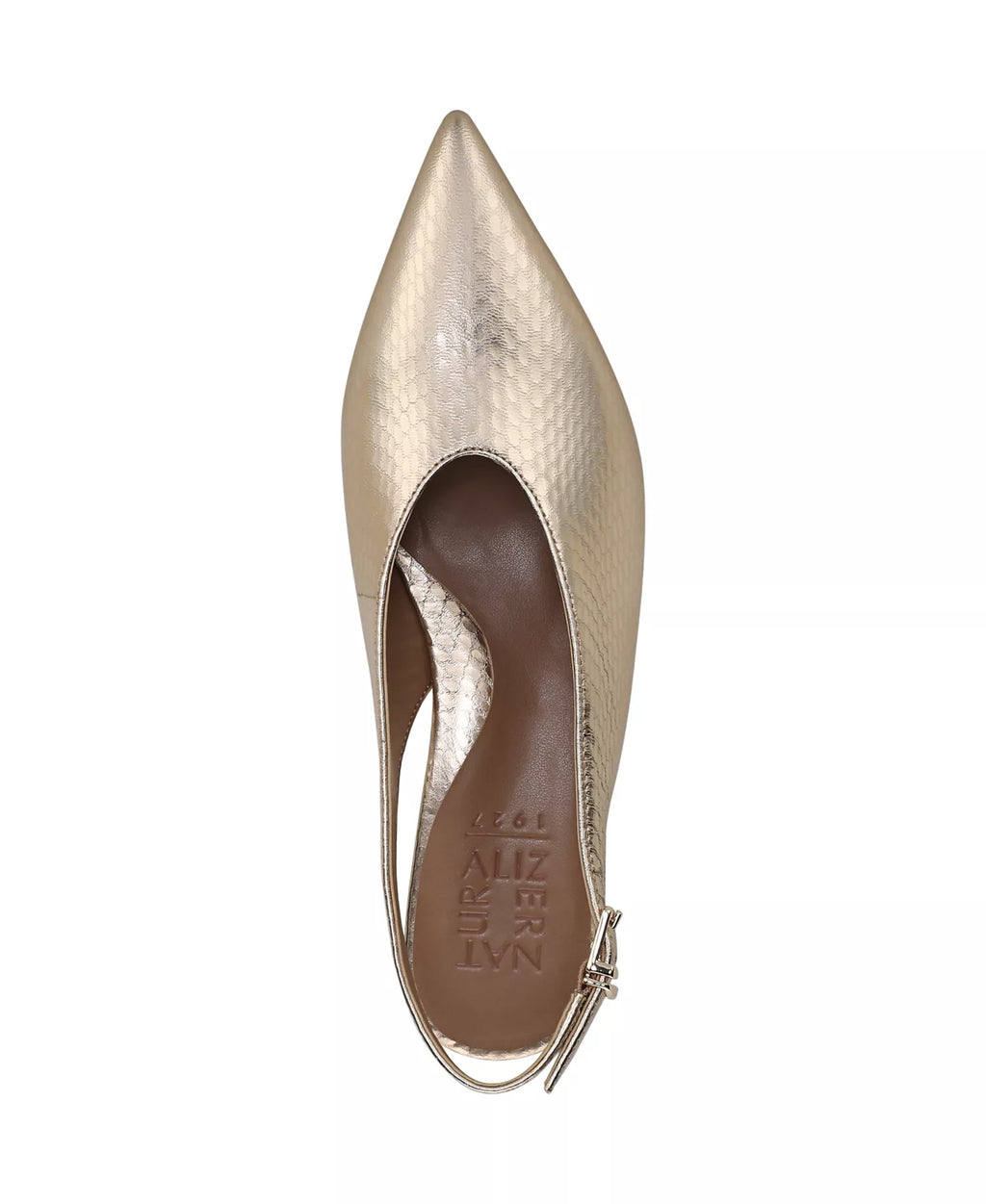 Naturalizer Women's Nicolette Pointed Toe Kitten Heel Slingback Pumps