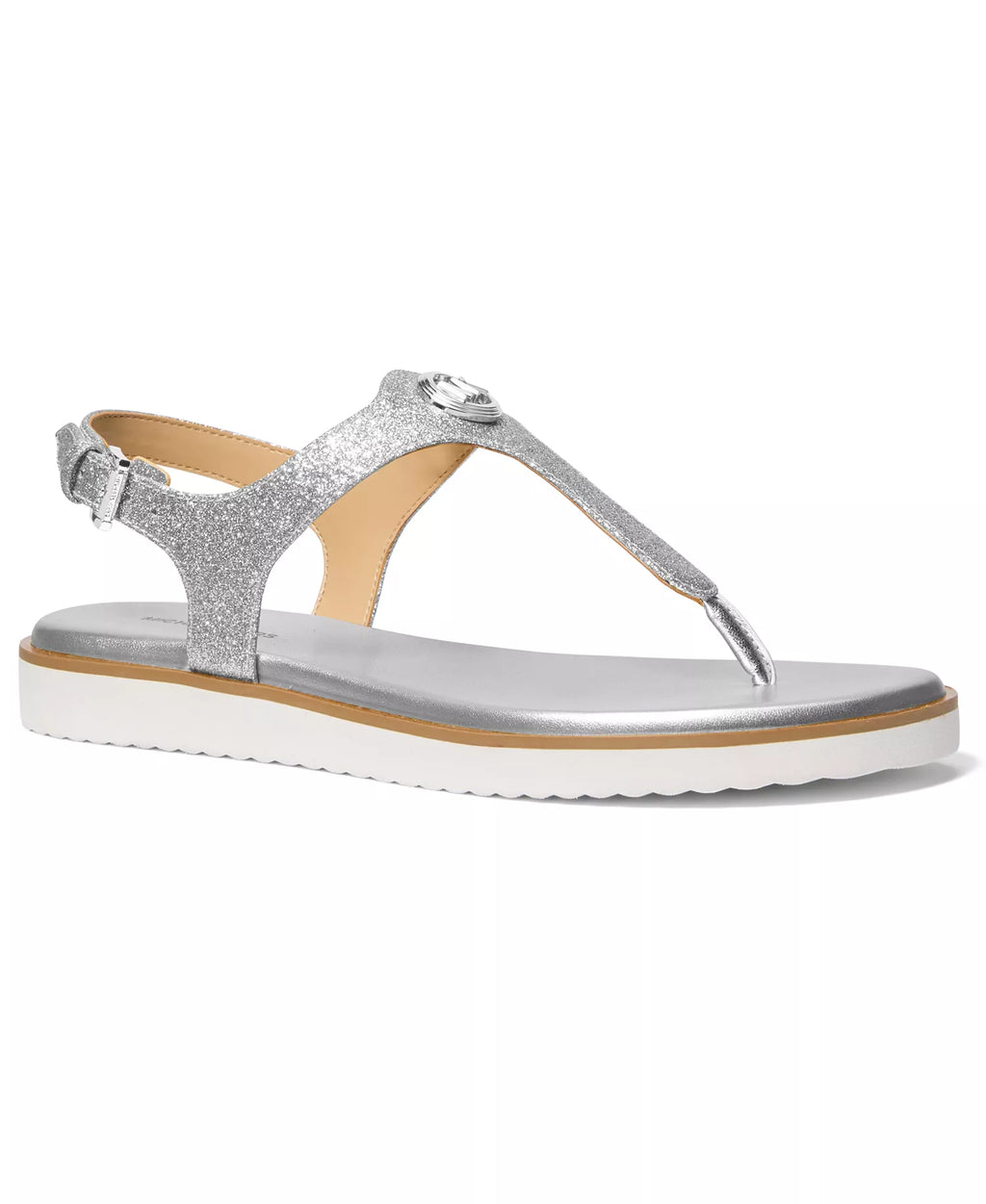 Michael Kors Michael Kors Women's Val Thong Round Toe Flat Sandals