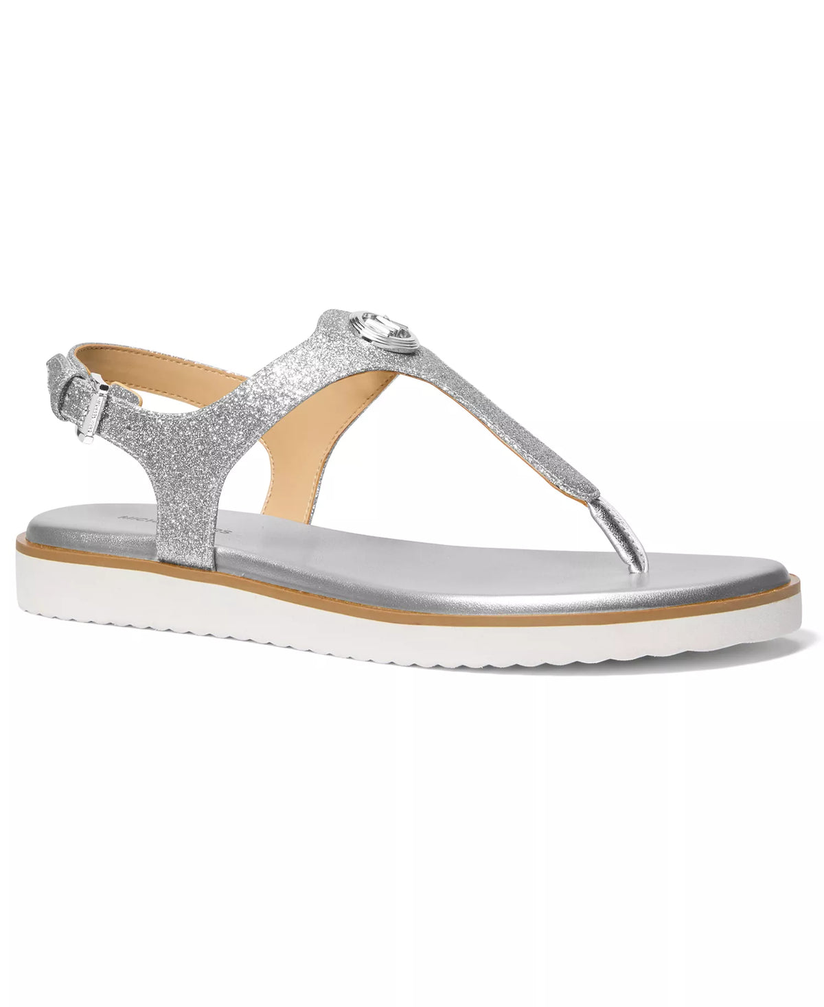Michael Kors Michael Kors Women's Val Thong Round Toe Flat Sandals