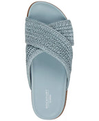 Rockport Women's Leia Crisscross Flat Footbed Sandals
