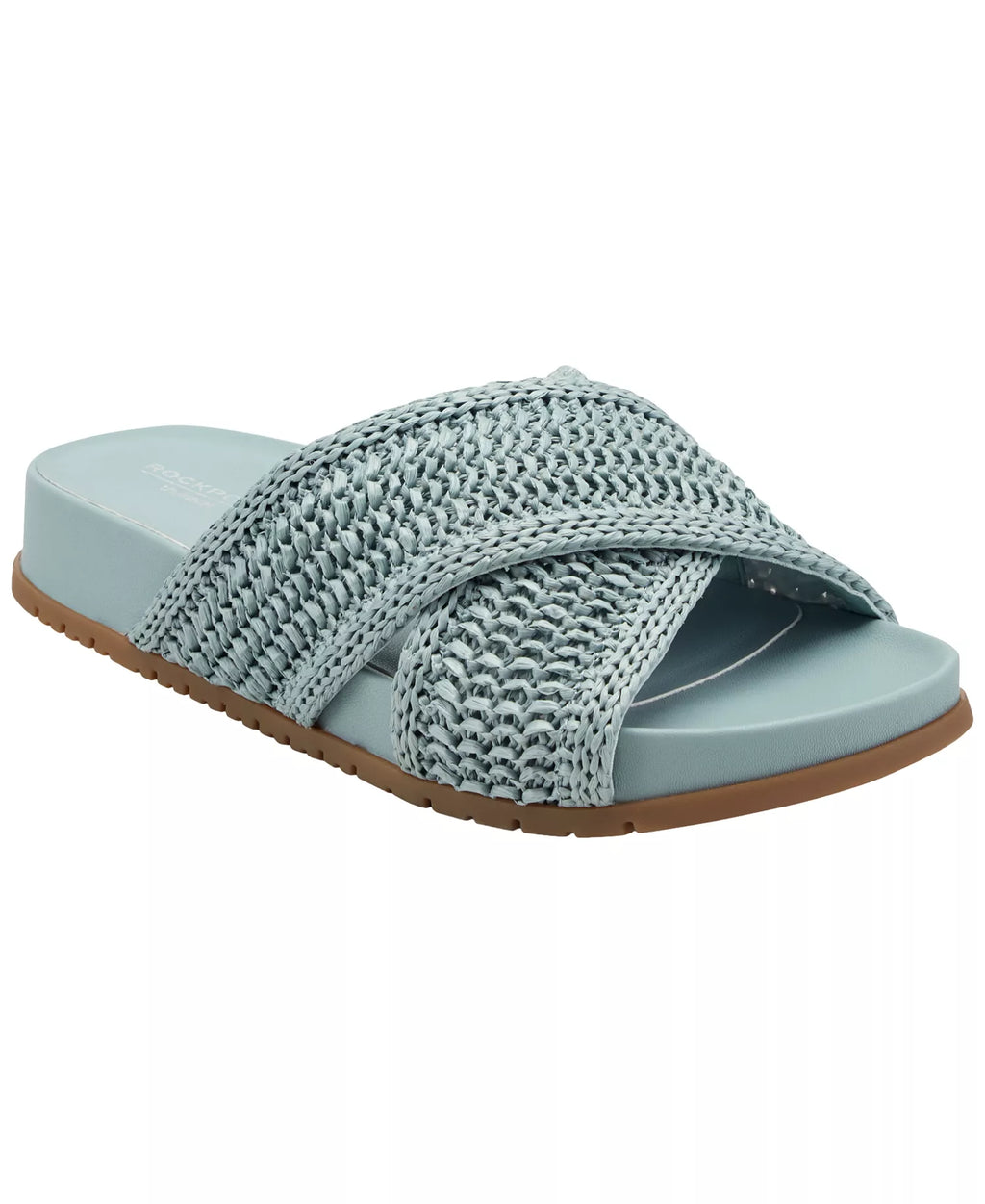 Rockport Women's Leia Crisscross Flat Footbed Sandals