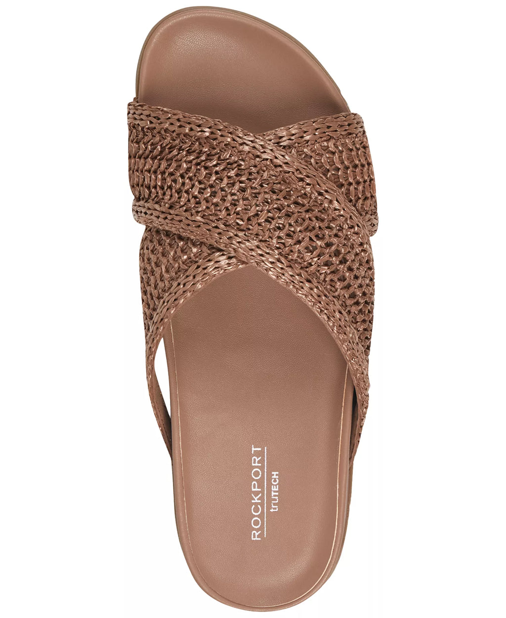 Rockport Women's Leia Crisscross Flat Footbed Sandals