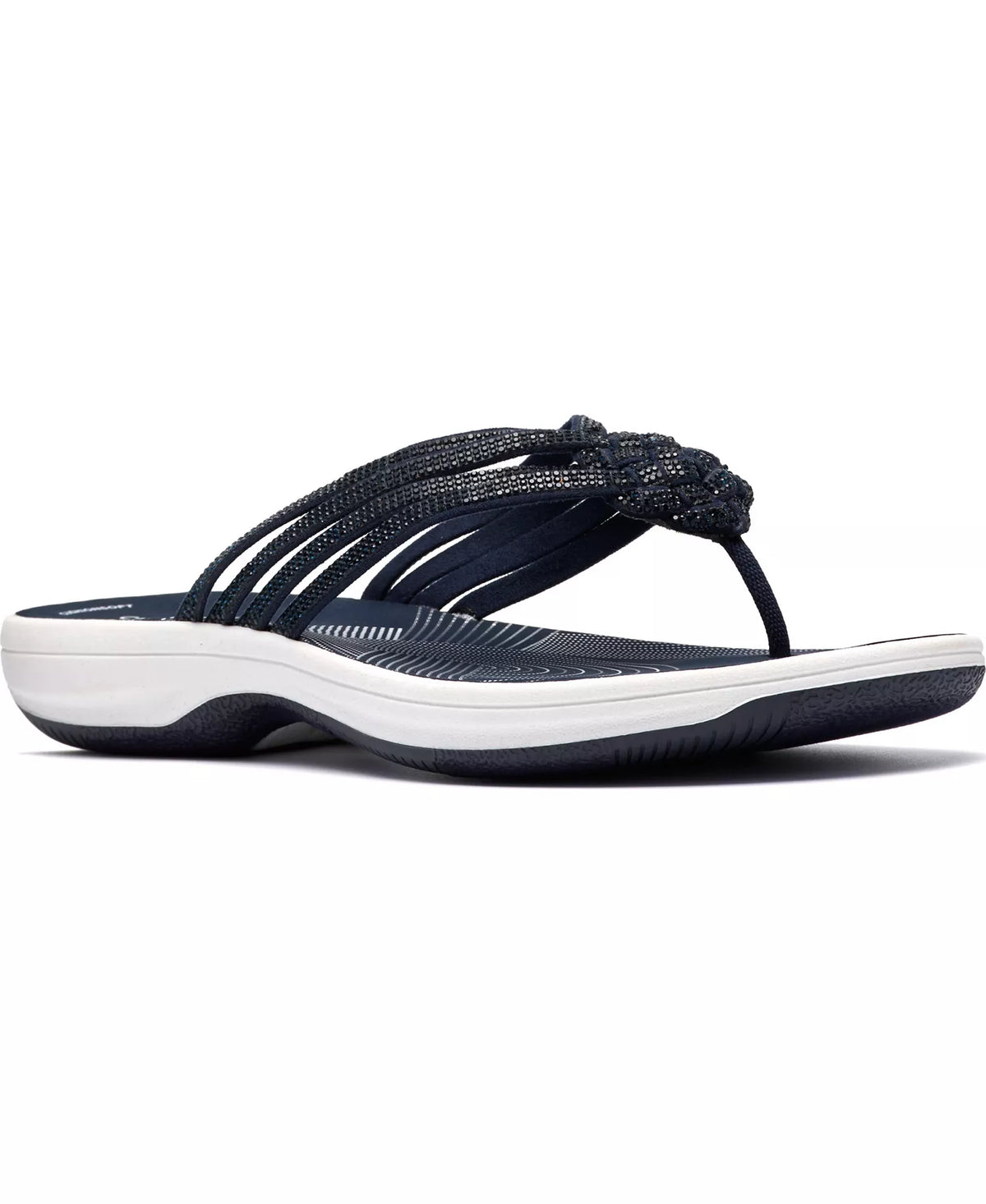 Clarks Women's Breeze Gem Flip Flop Flats