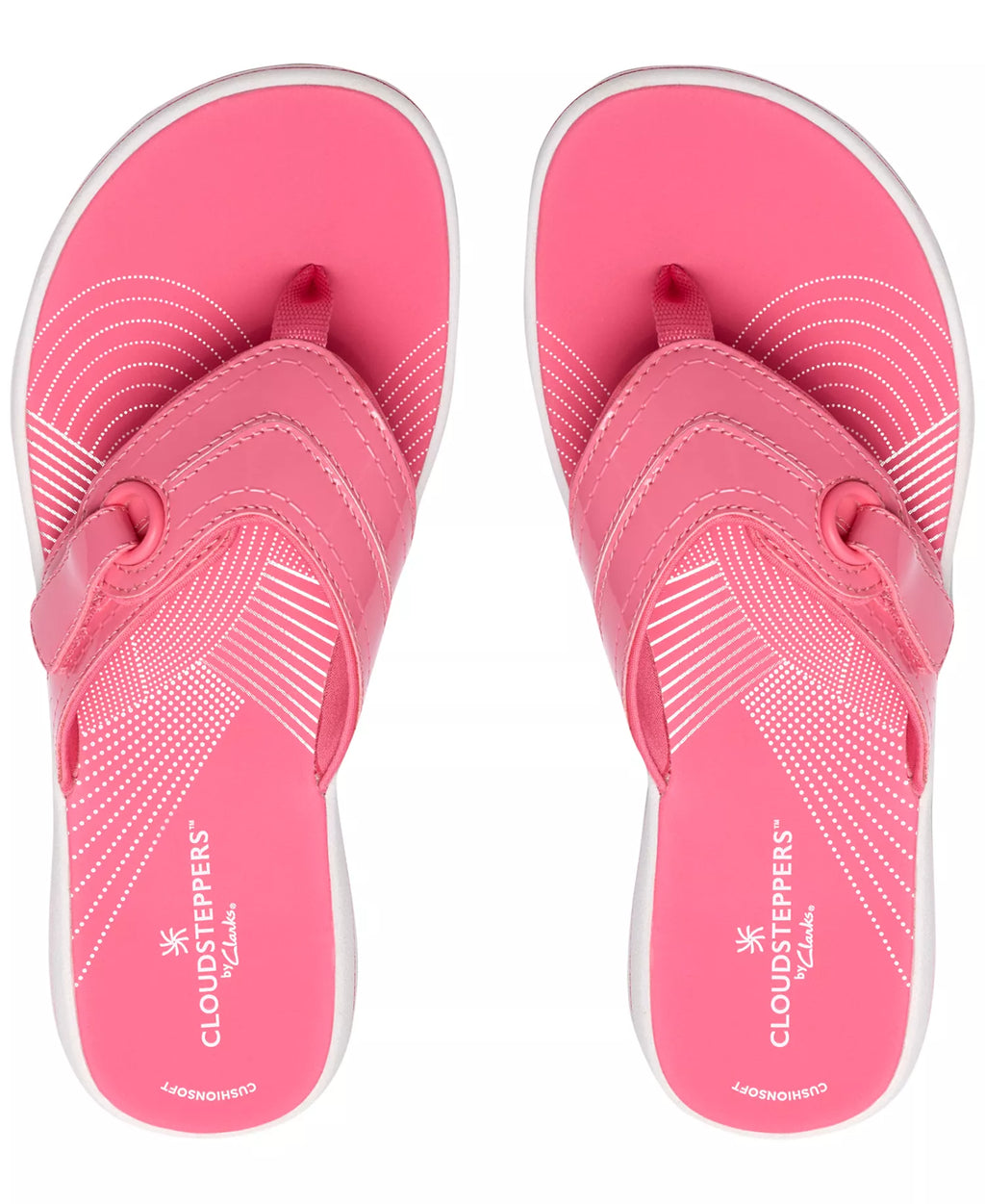 Clarks Cloudsteppers Breeze Reyna Flip-Flop Sandals