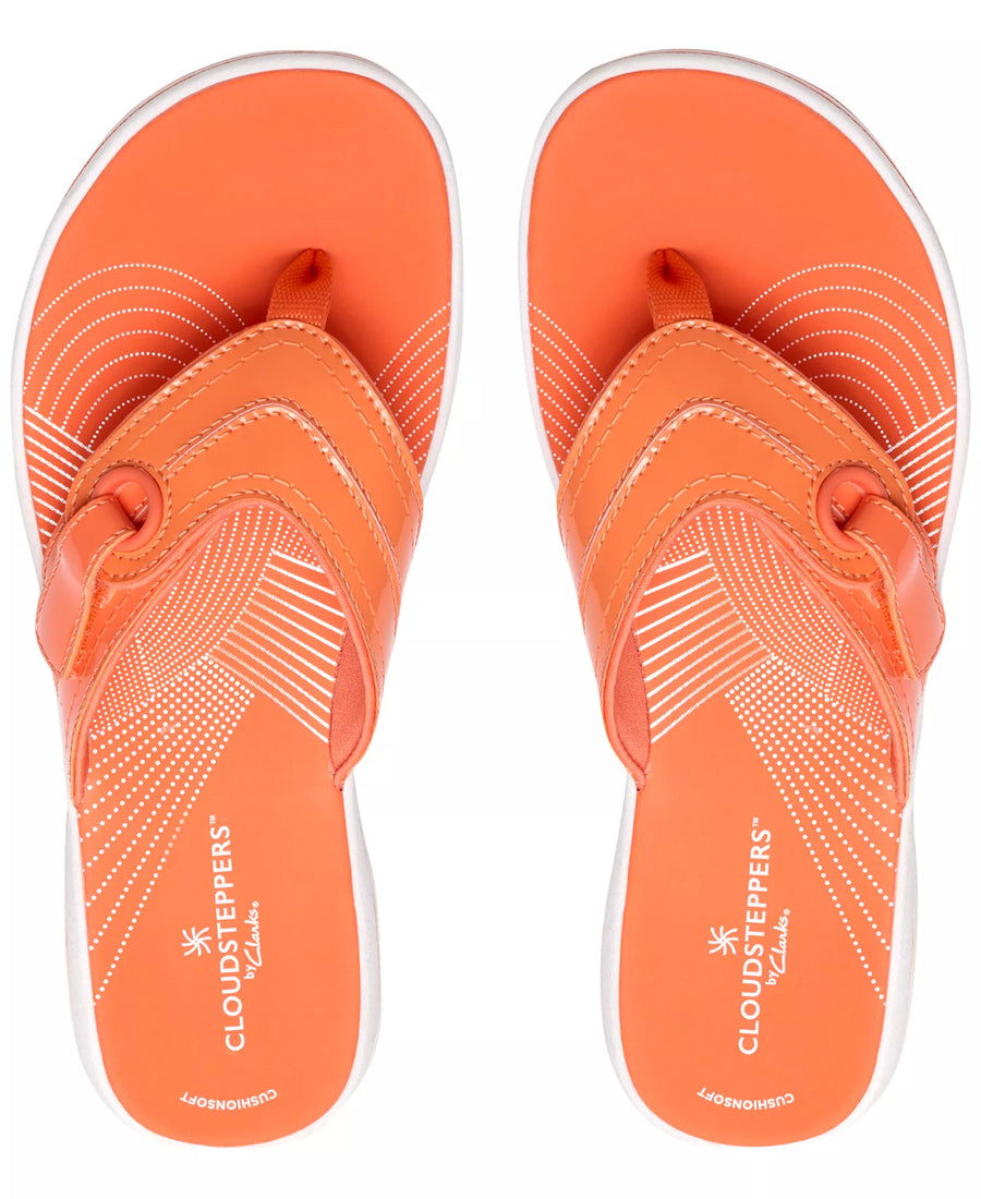 Clarks Cloudsteppers Breeze Reyna Flip-Flop Sandals
