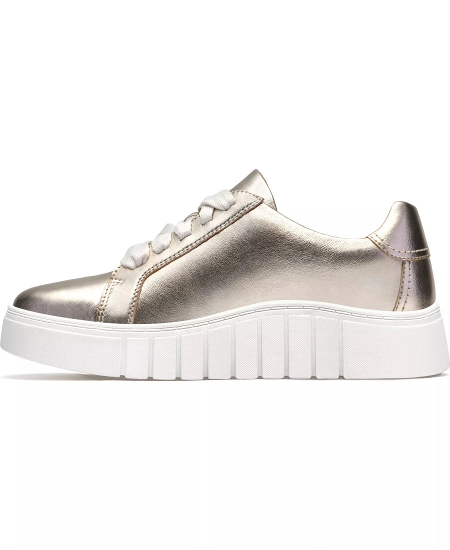 Clarks Women's Mykah Joy Round Toe Sneakers