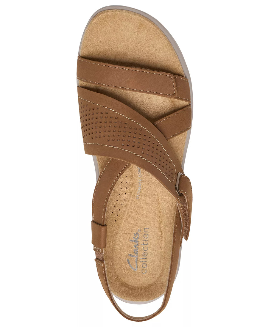 Clarks Women's Maelynn Gem Round Toe Sandals
