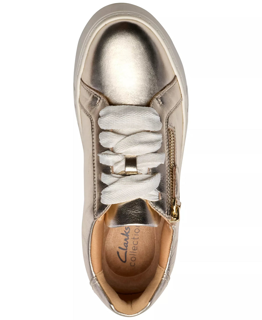 Clarks Women's Mykah Joy Round Toe Sneakers