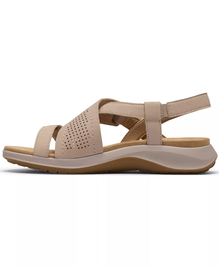 Clarks Women's Maelynn Gem Round Toe Sandals