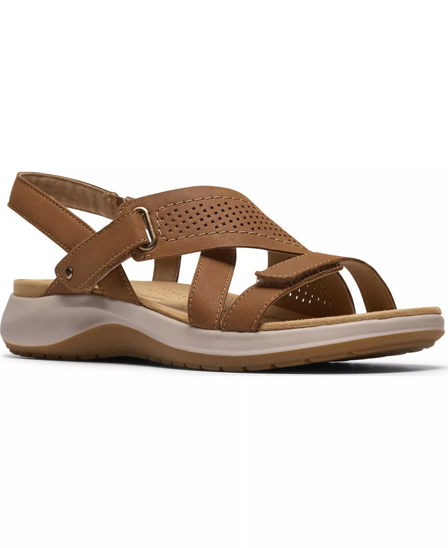 Clarks Women's Maelynn Gem Round Toe Sandals