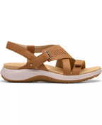 Clarks Women's Maelynn Gem Round Toe Sandals