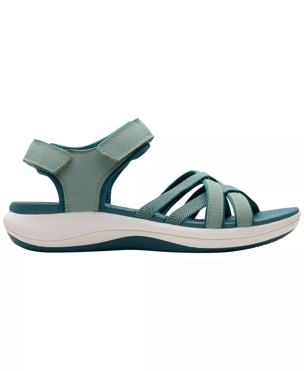 Clarks Women's Cloudsteppers  Mira Shore Round Toe Sandals