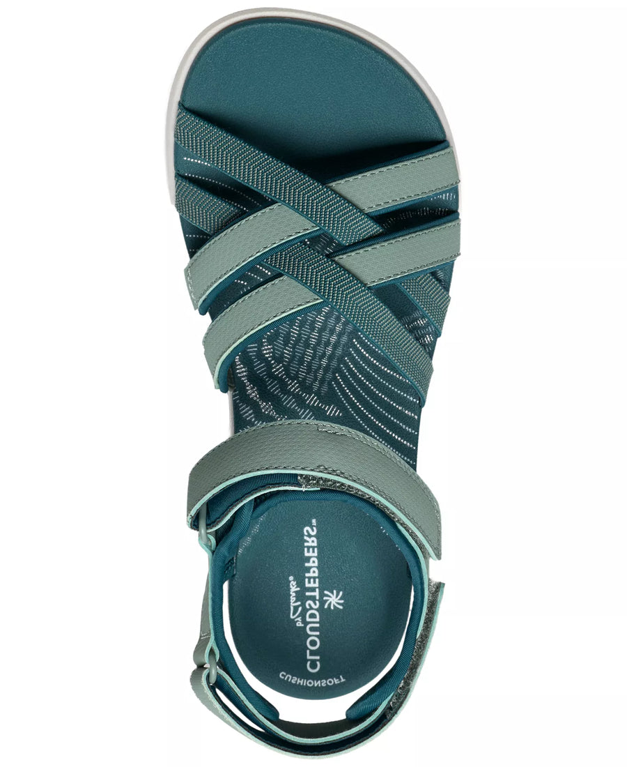 Clarks Women's Cloudsteppers  Mira Shore Round Toe Sandals
