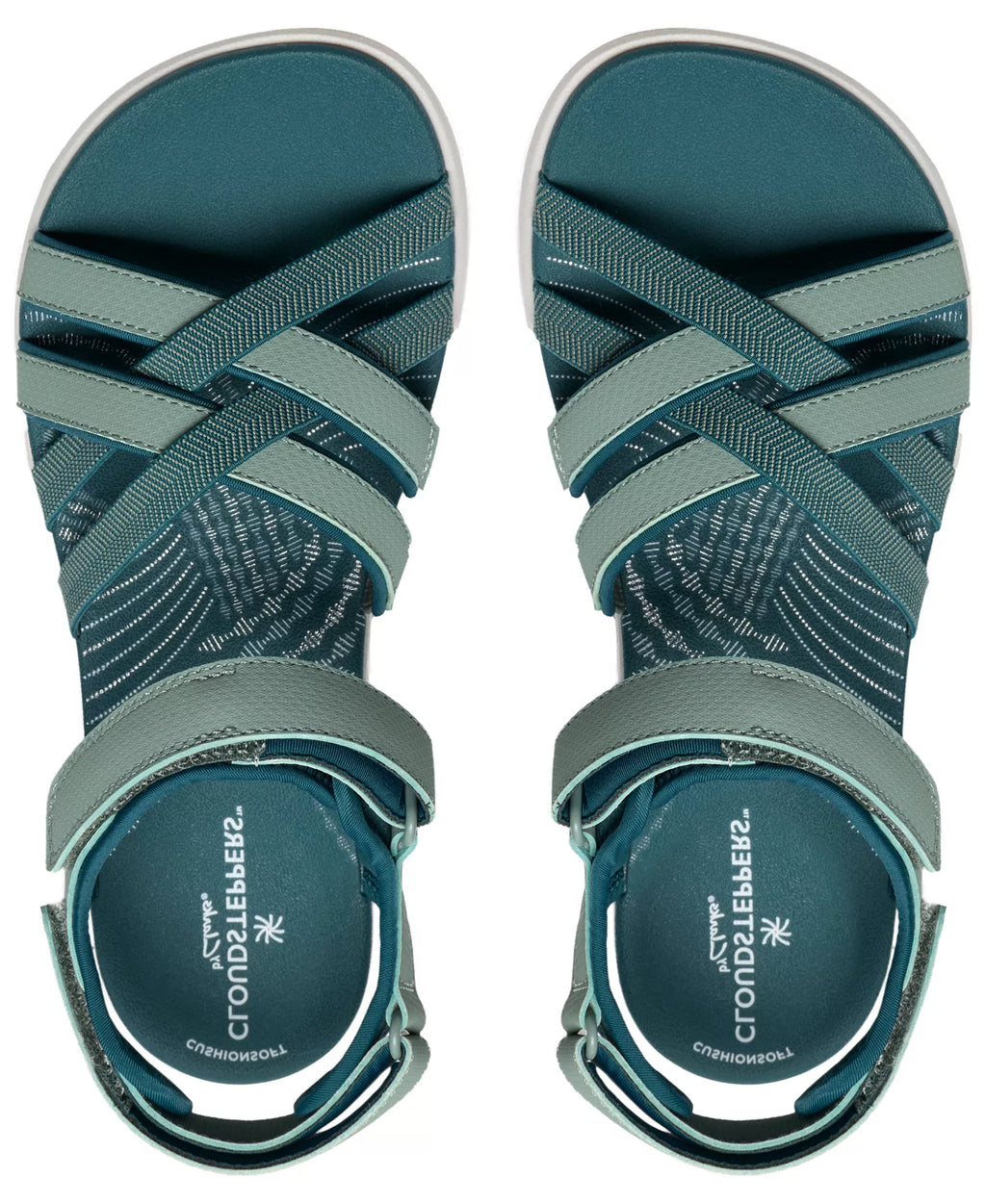 Clarks Women's Cloudsteppers  Mira Shore Round Toe Sandals