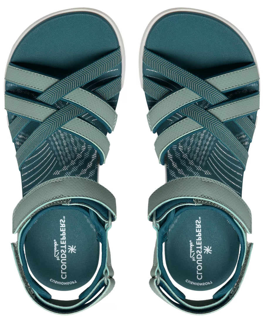Clarks Women's Cloudsteppers  Mira Shore Round Toe Sandals