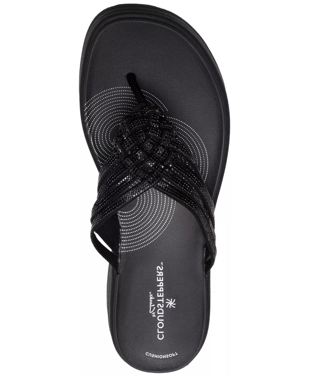 Clarks Women's Cloudsteppers Drift Gem Round Toe Sandals