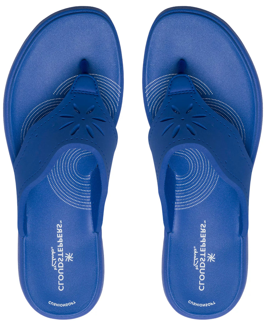 Clarks Women's Cloudsteppers Drift Daisy Slip-On Sandals