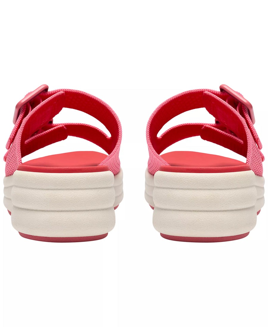 Clarks Women's Drift Faye Round Toe Wedge Sandals