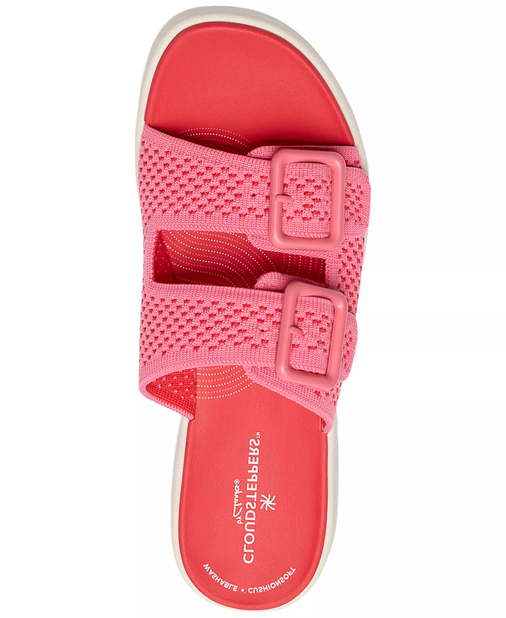 Clarks Women's Drift Faye Round Toe Wedge Sandals