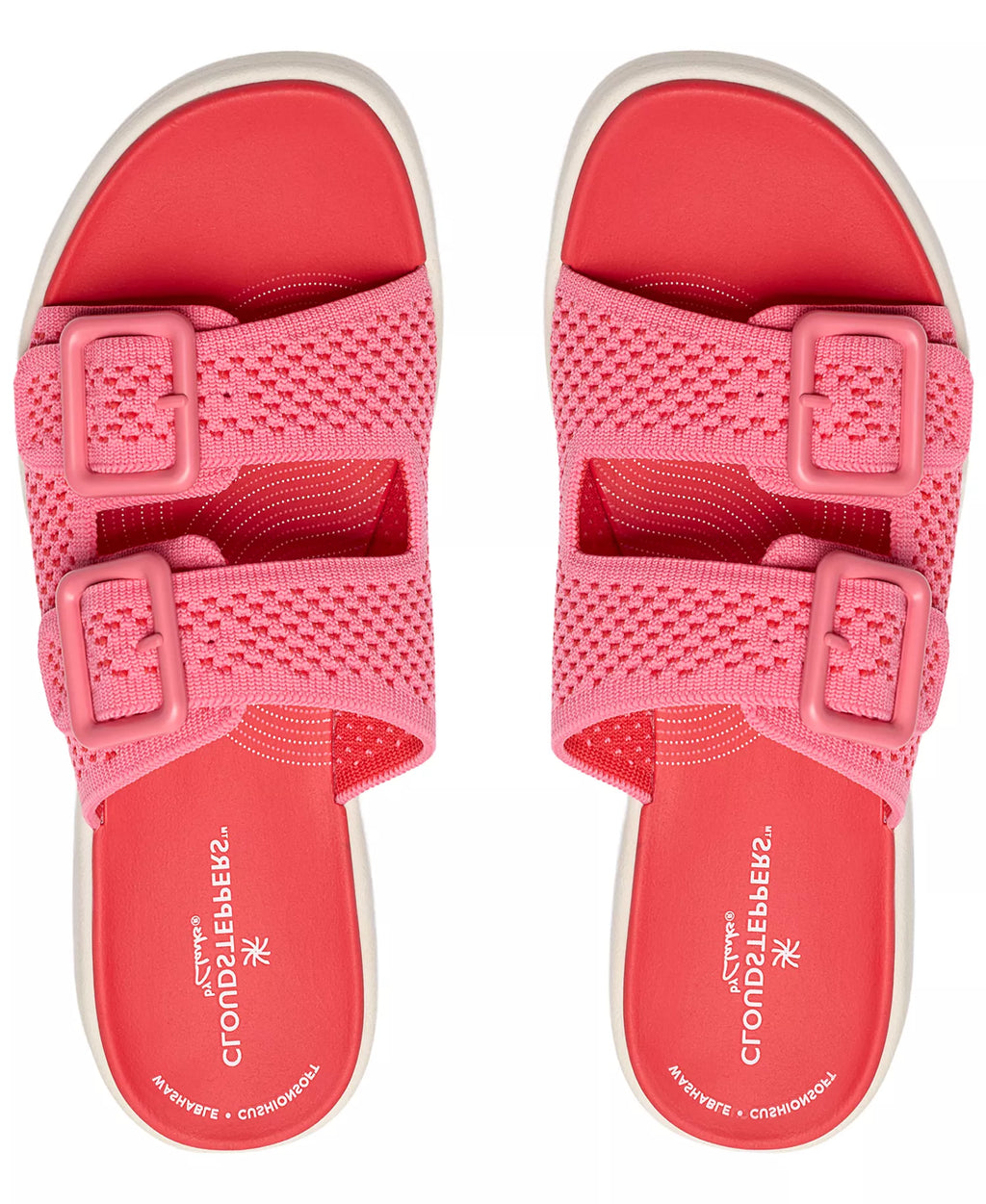 Clarks Women's Drift Faye Round Toe Wedge Sandals
