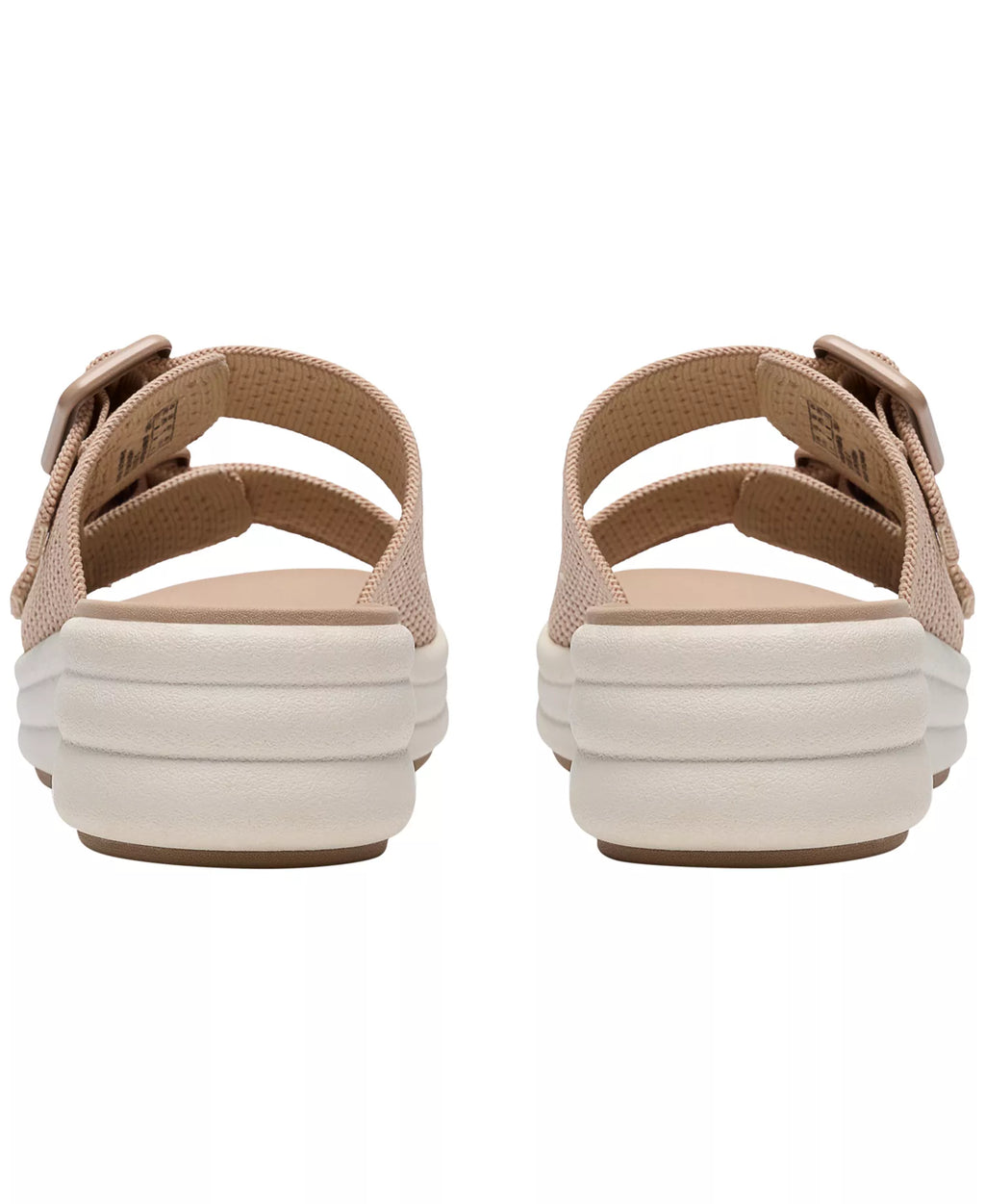 Clarks Women's Drift Faye Round Toe Wedge Sandals