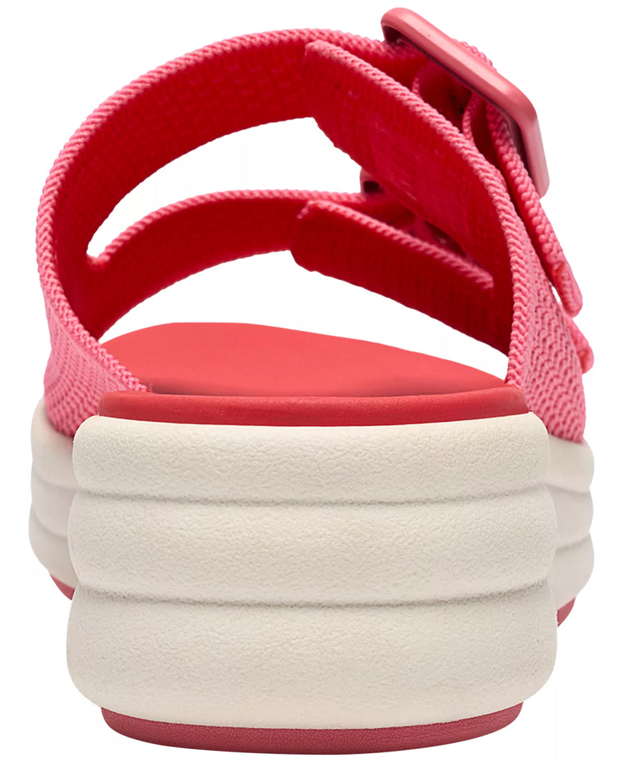Clarks Women's Drift Faye Round Toe Wedge Sandals