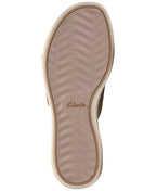 Clarks Women's Drift Faye Round Toe Wedge Sandals