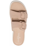 Clarks Women's Drift Faye Round Toe Wedge Sandals