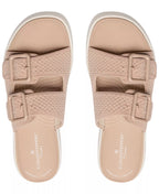 Clarks Women's Drift Faye Round Toe Wedge Sandals