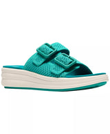 Clarks Women's Drift Faye Round Toe Wedge Sandals