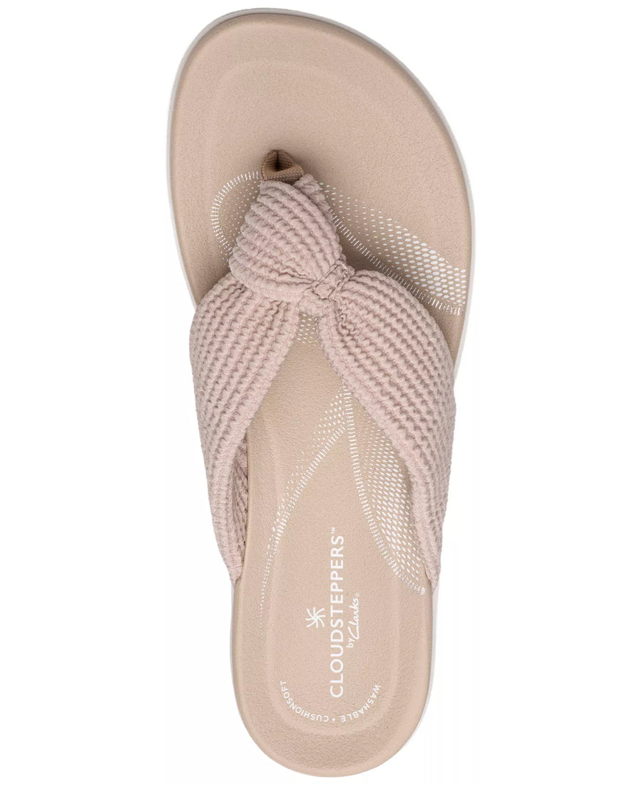 Clarks Cloudsteppers Breeze Rae Erin Slip-On Flat Sandals