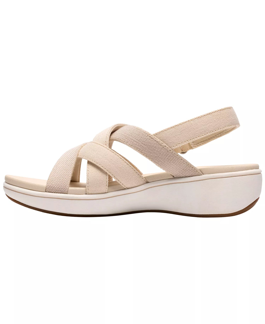 Clarks Women's BreezeRae Ana Open Toe Wedge Sandals