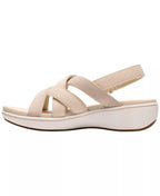 Clarks Women's BreezeRae Ana Open Toe Wedge Sandals