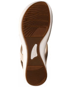 Clarks Women's BreezeRae Ana Open Toe Wedge Sandals