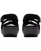 Clarks Women's BreezeRae Ana Open Toe Wedge Sandals