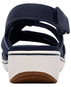 Clarks Women's BreezeRae Ana Open Toe Wedge Sandals