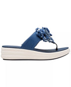 Clarks Women's Cloudsteppers  Drift Rose Round Toe Sandals