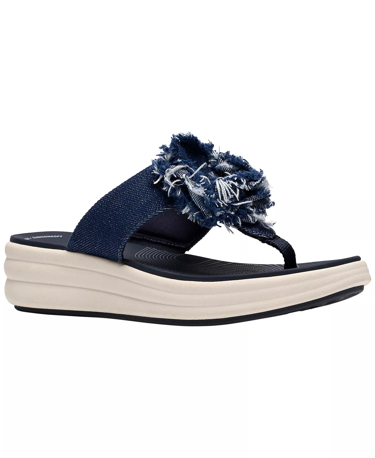 Clarks Women's Cloudsteppers  Drift Rose Round Toe Sandals