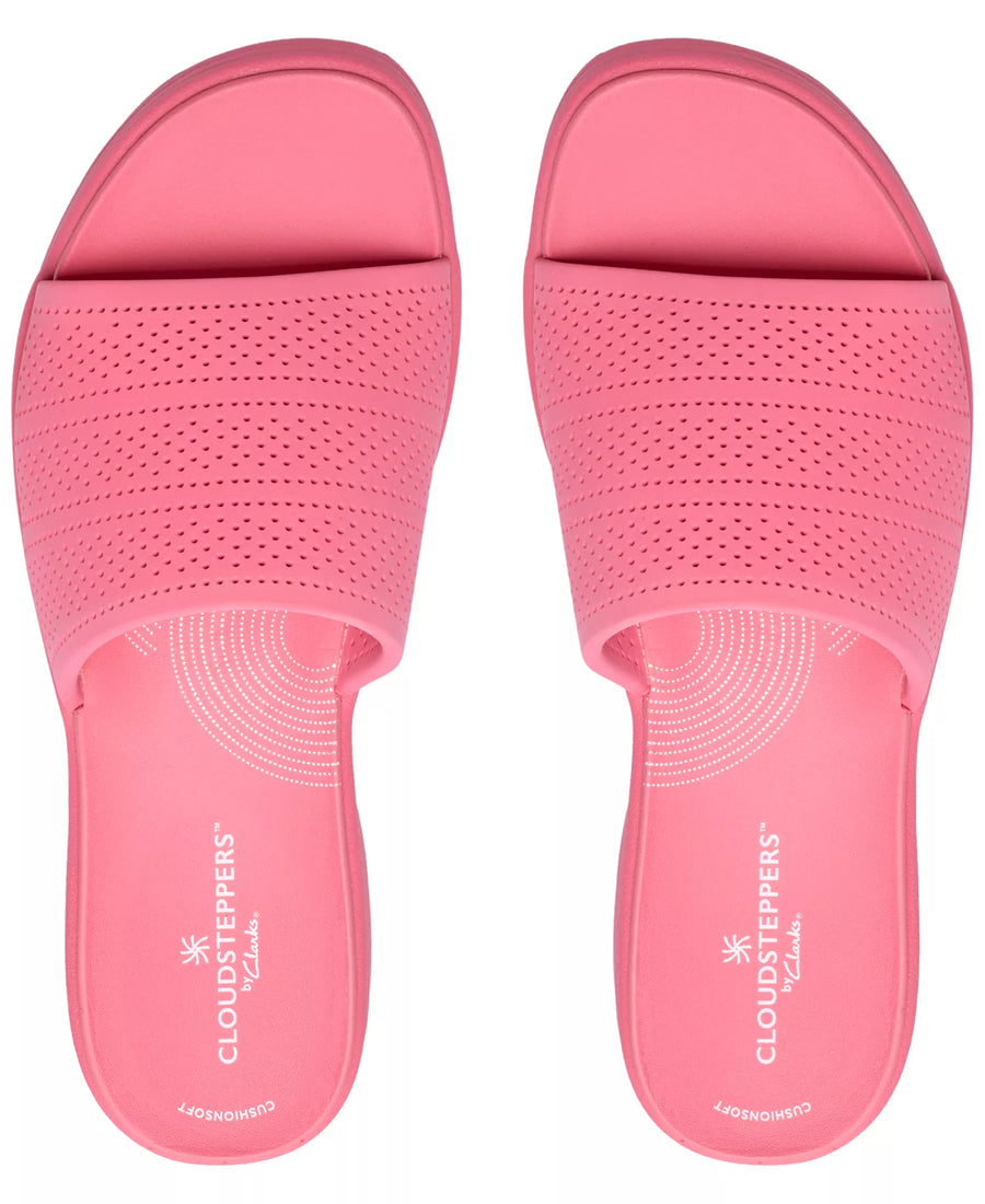 Clarks Cloudsteppers Drift Twist Slip-On Flat Sandals