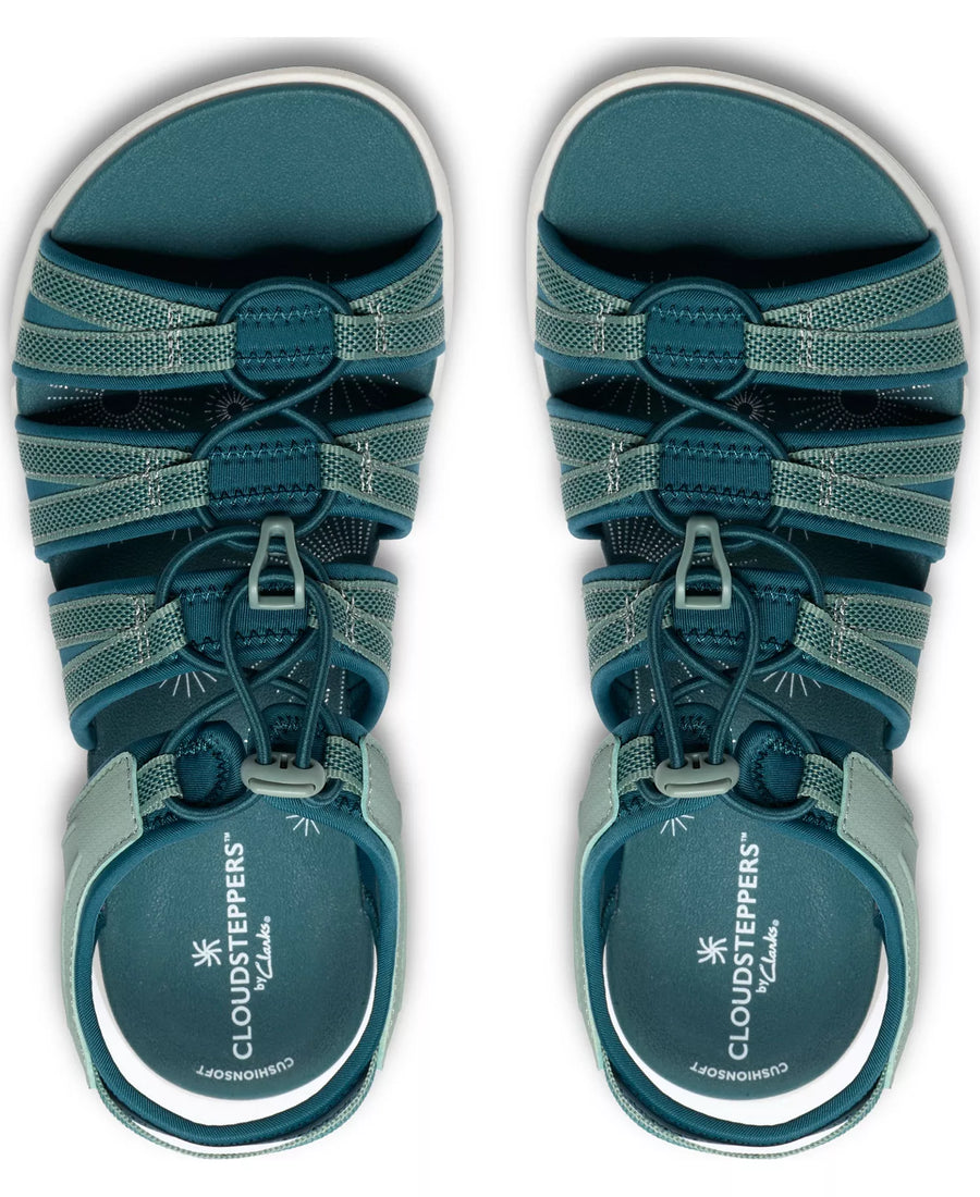 Clarks Women's Cloudsteppers Mira Mabel  Open Toe Sandals