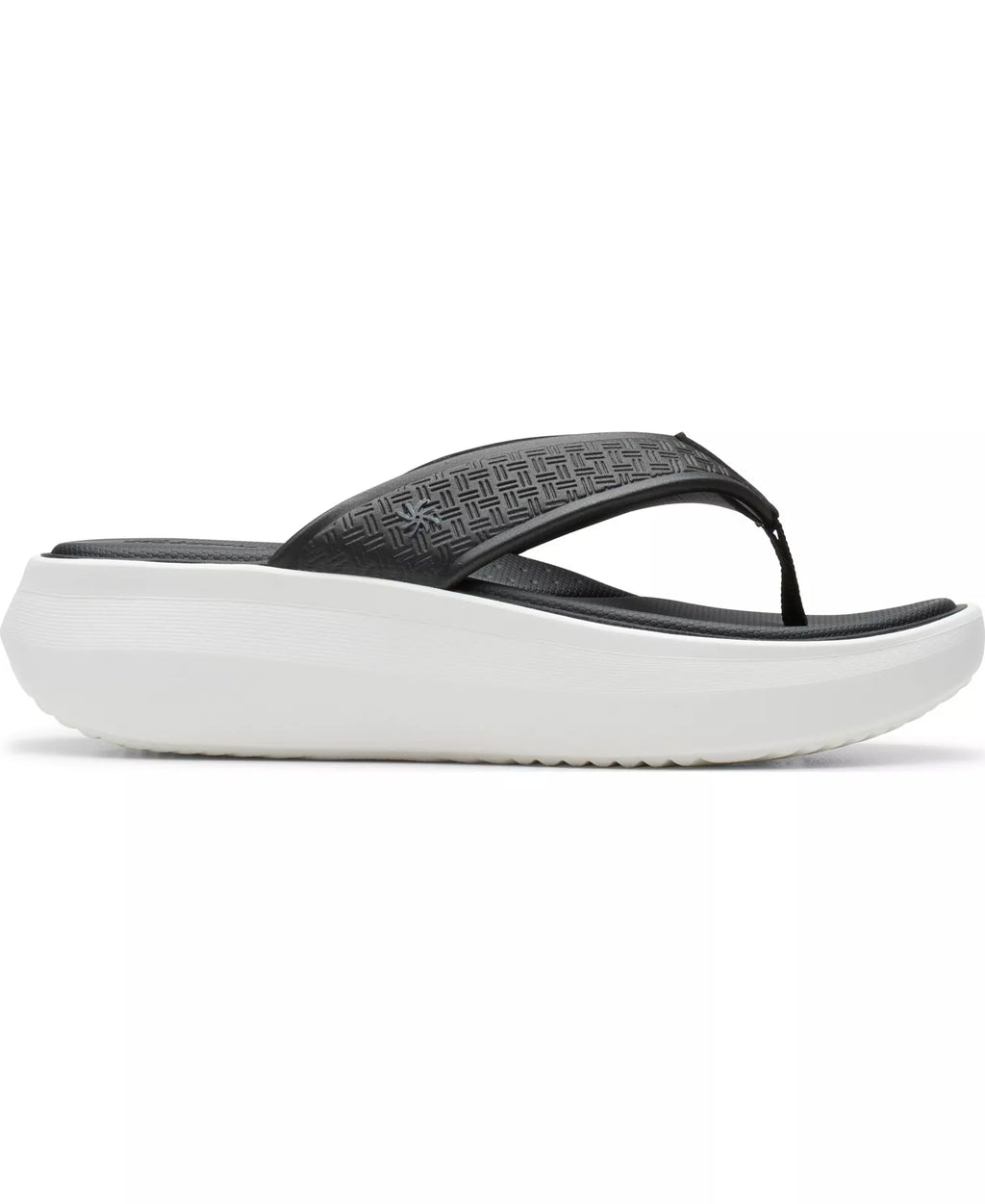 Clarks Women's Solevana Post Round Toe Sandals