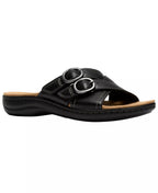 Clarks Women's Collection Laurieann Opal Round Toe Sandals