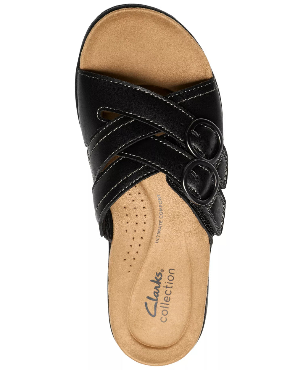 Clarks Women's Collection Laurieann Opal Round Toe Sandals