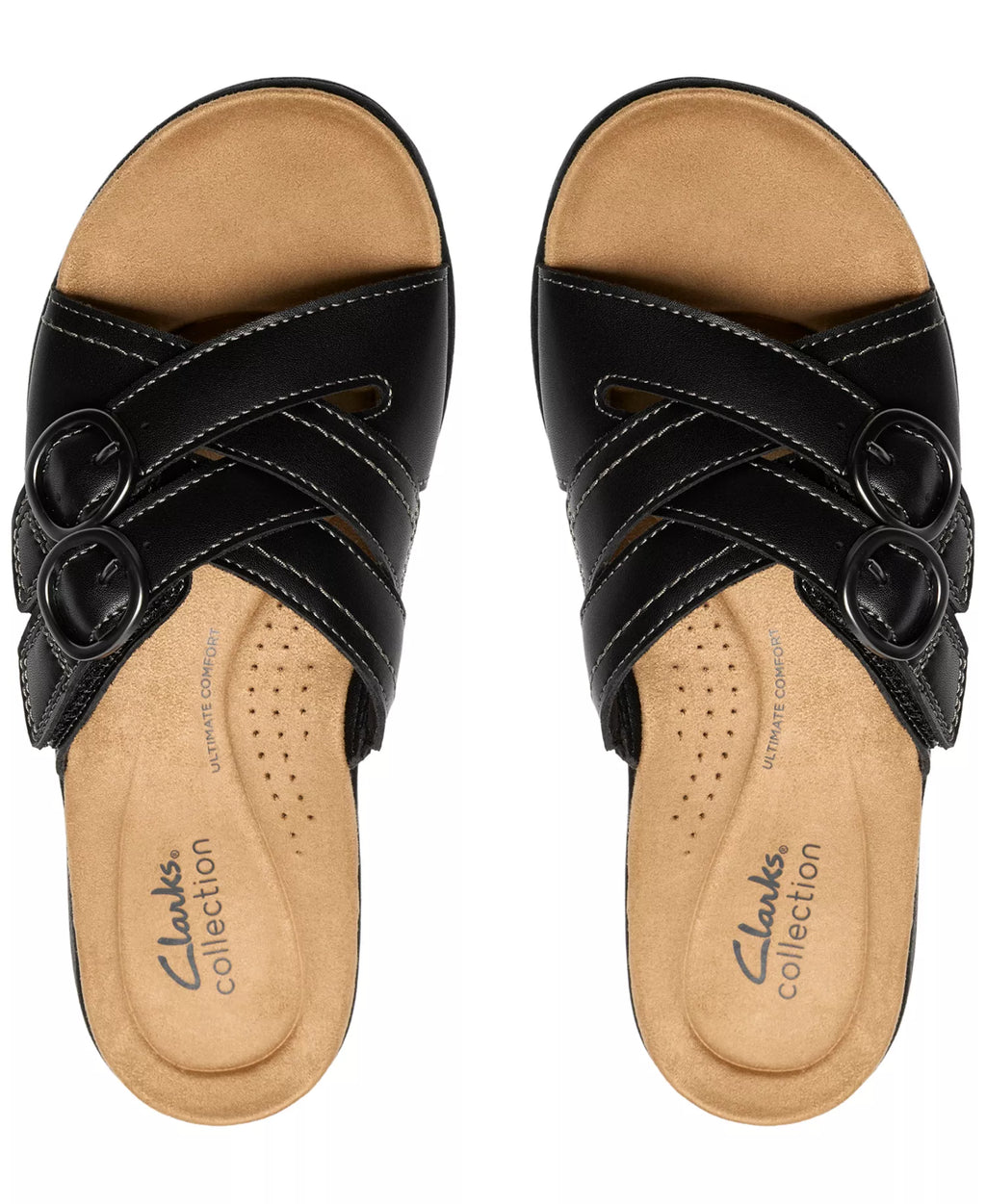 Clarks Women's Collection Laurieann Opal Round Toe Sandals
