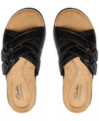 Clarks Women's Collection Laurieann Opal Round Toe Sandals