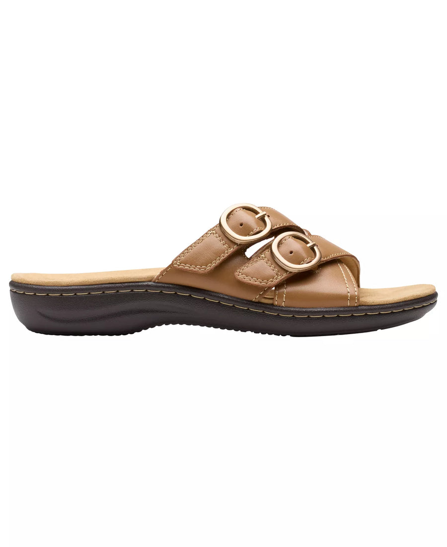 Clarks Women's Collection Laurieann Opal Round Toe Sandals